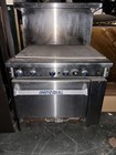 Imperial 36  Restaurant Range With 6 Open Gas Burners   Standard Oven Pre-owned
