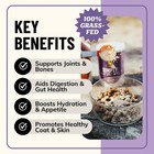 Fido s Grass-fed Beef Bone Broth For Dogs 7oz With 94  Protein - 7 Ounces