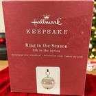 Hallmark Keepsake 2019 Ring In The Season 5th In Series Bell Christmas Ornament