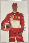 Michael Schumacher Signed Autographed Ferrari Formula 1 F1 Photo Card Beckett