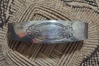 Antique Chicago Silver Co Sterling Napkin Ring Hammered Handmade No 04 22 5g
