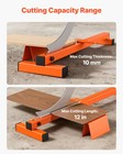 Vevor 12  Vinyl Floor Cutter 10mm Laminate Tool W  Angle Guide D2 Blade
