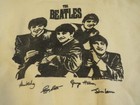 The Beatles 1963 Nems Enterprises Black white Sweater Beatlemania Vintage