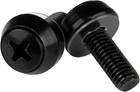 50 Pack Black M6 Mounting Screws For Server Rack - Taa Compliant Solution