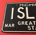 Island Vanity License Plate Mackinac Beaver Drummond Les Cheneaux Belle Dalhka