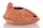 Lot Of 3 Ancient Antique Biblical Replica Ancient Oil Lamp Judaica Hanukkah Gift
