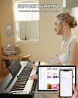 Strich 88 Keys Digital Piano Hammer Weighted Electric Piano Keyboard With Stand