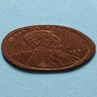 December Calendar From 1972 Calendar Club Elongated 1971 Copper Pressed Penny