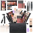 All In One Makeup Gift Set For Women Full Kit For2x14-color Eyeshadow Palette   