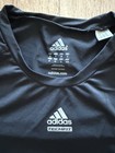 Adidas Techfit Men Soccer Compression Black M Football Gym Running