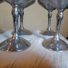 5 1 2  Vintage Plator Silverstone Goblet Spain Champagne Glass Made In Spain  