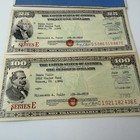 Vintage  100    25 Series E U s  Savings Bond 1973 With Envelope
