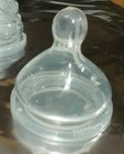 Lot 20 Pack New Nuk Anti-colic  Clear Silicone Slow medium Flow Nipples