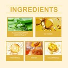Aloe Vera And Honey Hydrating Face Gel For After Sunburn Relief And Oil Control