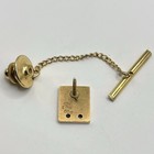 Vintage Motorola Company Employee Service Award Tie Tac - 10k Solid Gold Pin