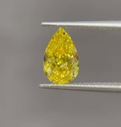 Certified 5ct Pear Cut Yellow Diamond Natural Vvs1 D Grade Gemstone Re034