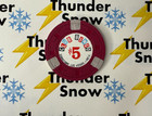              Casino Chip       5 Club Bingo Las Vegas Nevada From 1968                                       