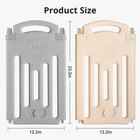 2-panel Baby Play Yard  Foldable Playpen Extension  Safety And Durable Plaype   