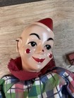 Vintage Clown Marionette Hand Puppet 