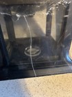 Black Wood Baseball Display Case Uv Protected  Brand New   Sealed Ball Hold Base