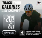 Cateye Urban Wireless Bike Computer     Analog Speedometer   Odometer With Calorie