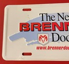 The New Brenner Dodge Dealership Booster License Plate Mechanicsburg Pa
