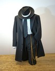 Men s   Kids Raffinati Black Avalon Zoot Suit Tuxedo Jacket Prom Wedding Costume