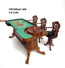 1 6 Scale Roulette Casino Wheel  Game Dollhouse Miniature Bet Gamble-table Only