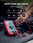 Digital Multimeter Tester 2000 Counts With Dc Ac Voltmeter And Ohm Amp Meter New