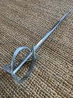 22 In  Steel Thinset And Grout Mixing Paddle For Mortar Mixer 1 2   