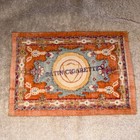 Vintage University Of Texas Cigar Box Tobacco Felt 9    X 6     Orange Border New 