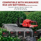 Milwaukee M18 Cordless 20  Hedge Trimmer - Lightweight   Rotatable Handle