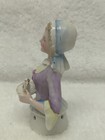 Antique Half Doll Serving Hot Chocolate On A Tray