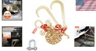 Durable 3 8  X 2  Tow Chain Bridle  G80 V-design  15  J t grab Hooks  7800 Lbs