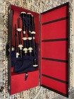 Ce Kron  George Kilgour Matching Bagpipe W  Blackwood Chanter case etc