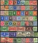 400  Great Britain Postage Stamp Collection Used