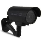 Cctv Dummy Security Camera Flashing Led Indoor Outdoor Fake Cam  Surveillance Us