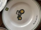 John Deere Tractor Dinner Plates 11    Set Of 4 Gibson Nothing Runs Like Deere