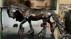 Peter Stone ooak Irish Cob Unicorn wear It In Black dapple Sunburnt Black mint