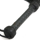 Genuine Cowhide Leather Lace Flogger 100 Falls Heavy And Thuddy Whip