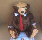 Trumpy Bear 22    Donald Trump Teddy Stuffed Plush W  American Flag Cape W coa