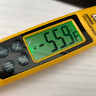 Uei Pdt655 Differential Temperature Folding Pocket Thermometer  Hvac Digital The
