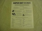 Hodaka  Super Rat 100 Mx Brochure 1976 