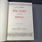 Lord Of The Rings J r r  Tolkien 1965 Leather Bound Collector Edition Book   Map