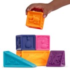 B  Toys Baby Blocks  Elemenosqueeze Soft Abc Learning Set  26 Blocks
