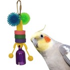 Click Clack Bird Toy  Small medium Bird Size  6  X 2 5  Parrot Toys  Bird Supply