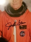 Original John Glenn Signed  Autographed Color Nasa Photograph Bold Black Sharpie