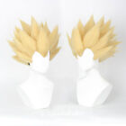Dragon Ball Vegeta Goku Super Saiyan Hair Wig Cosplay Halloween Prop Short Hair