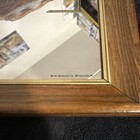 Miller High Life Beer Mirrored Sign  Wildlife Series  1991 The Black Bear  Wi