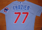 Chicago Cubs Clint Frazier 2022 Game Used Worn Jersey  new York Yankees 